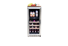 Load image into Gallery viewer, 15&quot; Outdoor Rated Dual Zone Wine Cooler