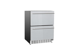 24″ 5 Cu. Ft. Deluxe Outdoor Rated 2-Drawer Refrigerator