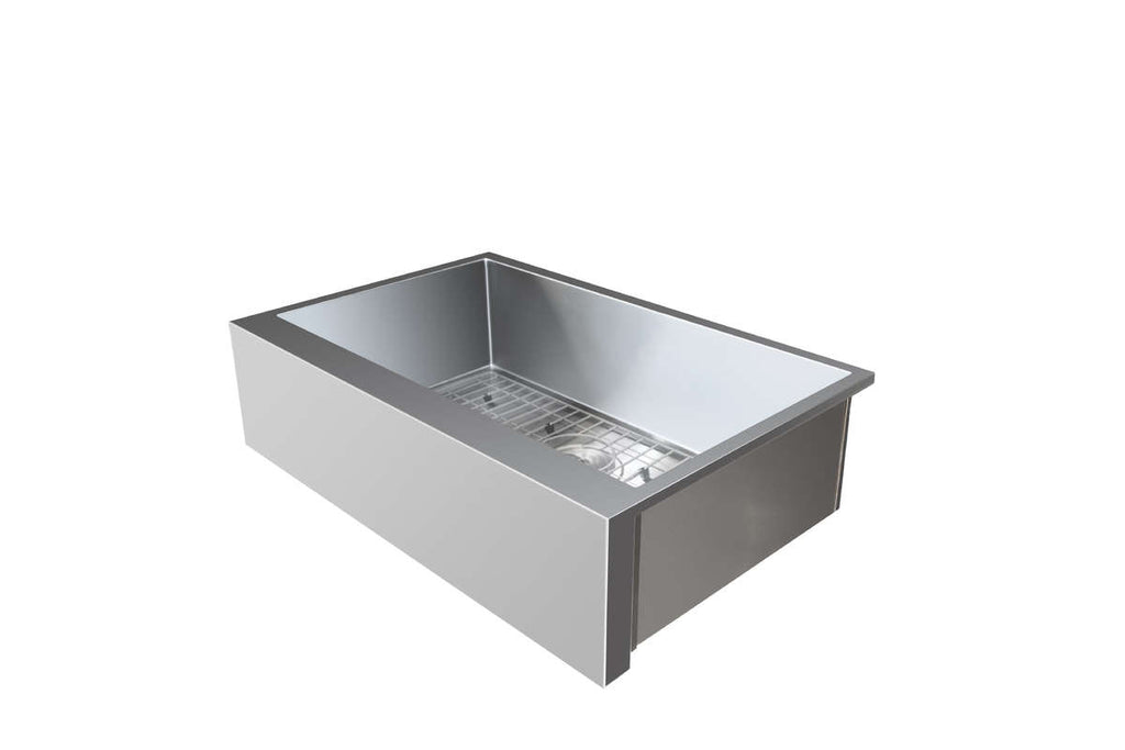 32" Farmhouse Sink w/Pull Down Faucet