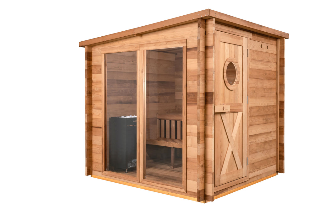Garden 8-Person Outdoor Sauna by Redwood Outdoors