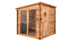 Load image into Gallery viewer, Garden 8-Person Outdoor Sauna by Redwood Outdoors