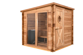 Garden 8-Person Outdoor Sauna by Redwood Outdoors