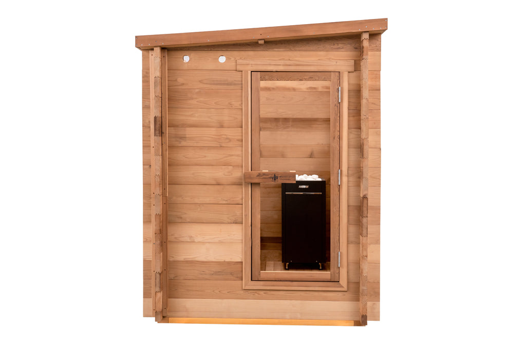 Cove 3-Person Outdoor Sauna by Redwood Outdoors