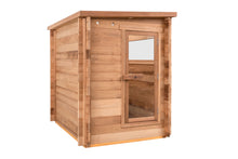 Load image into Gallery viewer, Cove 3-Person Outdoor Sauna by Redwood Outdoors