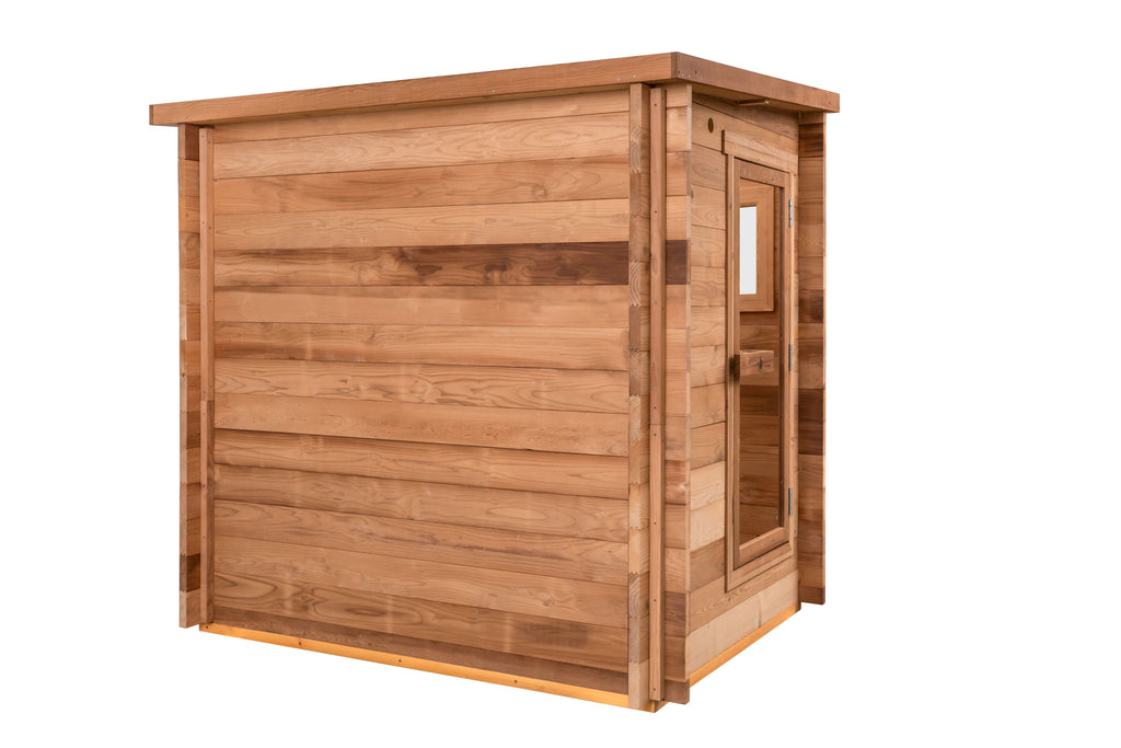 Cove 3-Person Outdoor Sauna by Redwood Outdoors