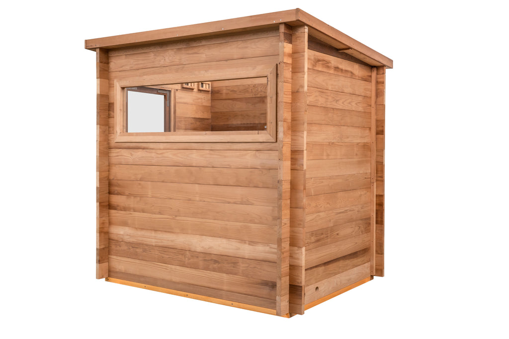 Cove 3-Person Outdoor Sauna by Redwood Outdoors