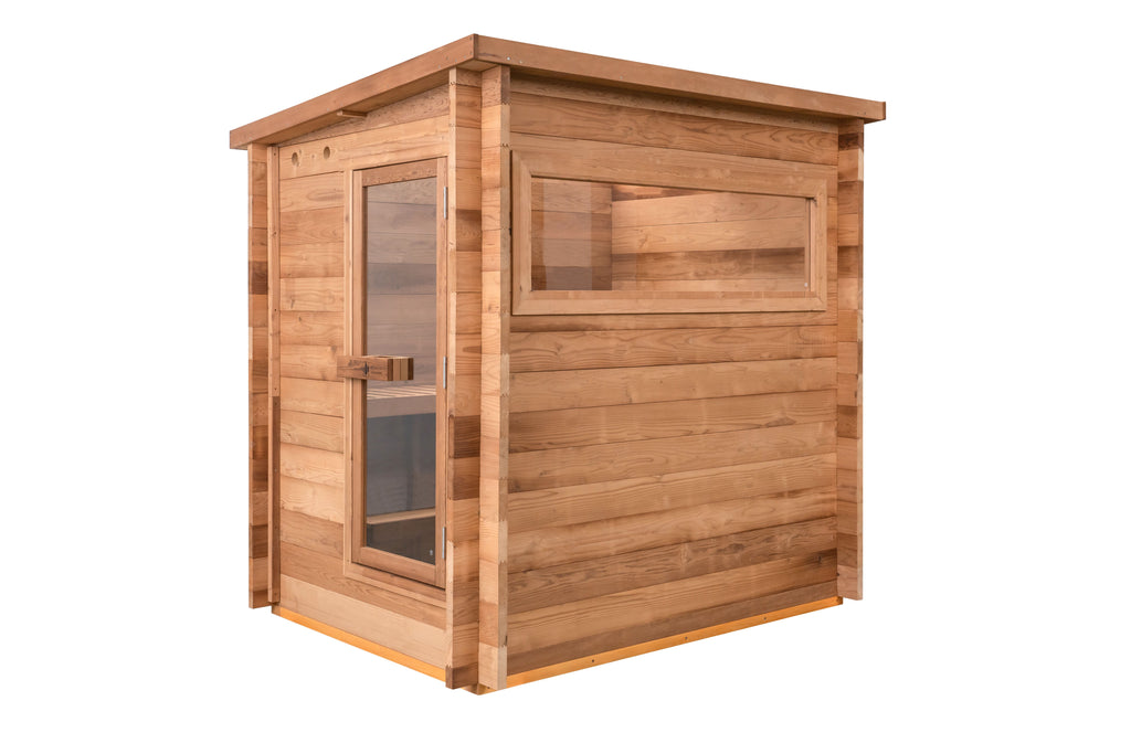 Cove 3-Person Outdoor Sauna by Redwood Outdoors