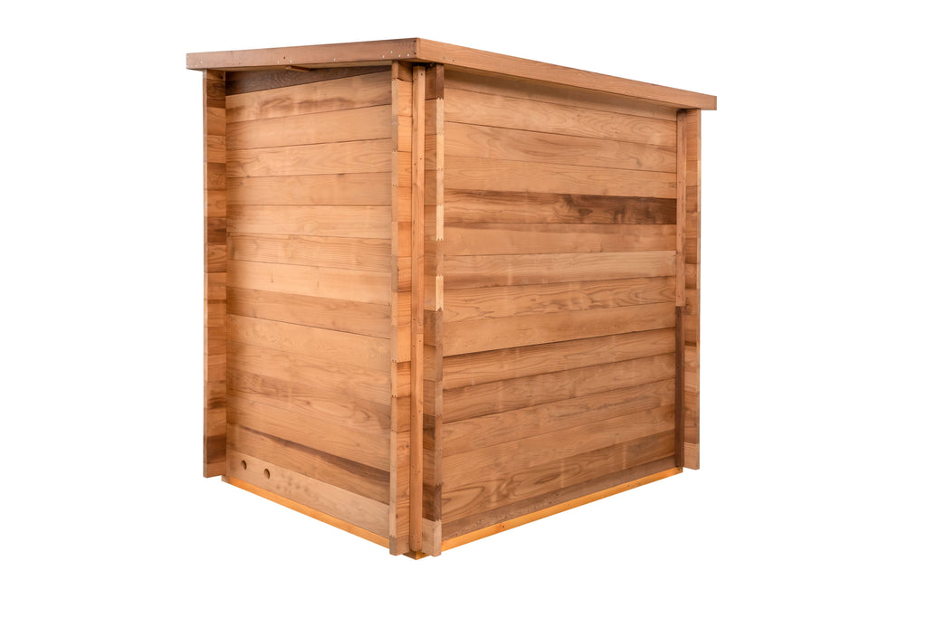 Cove 3-Person Outdoor Sauna by Redwood Outdoors
