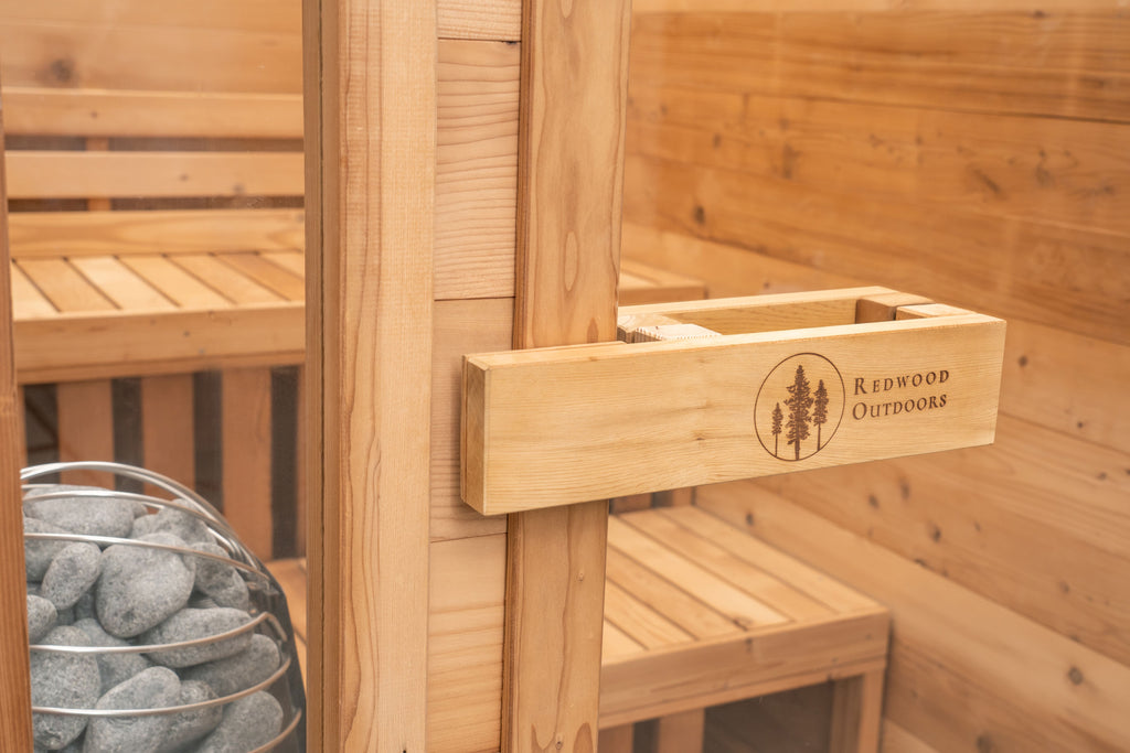 Cabin Outdoor 4-Person Sauna by Redwood Outdoors