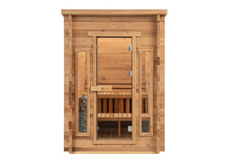 Cabin Outdoor 4-Person Sauna by Redwood Outdoors
