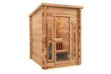 Load image into Gallery viewer, Cabin Outdoor 4-Person Sauna by Redwood Outdoors