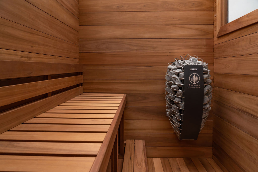Oasis 3-Person Outdoor Sauna by Redwood Outdoors