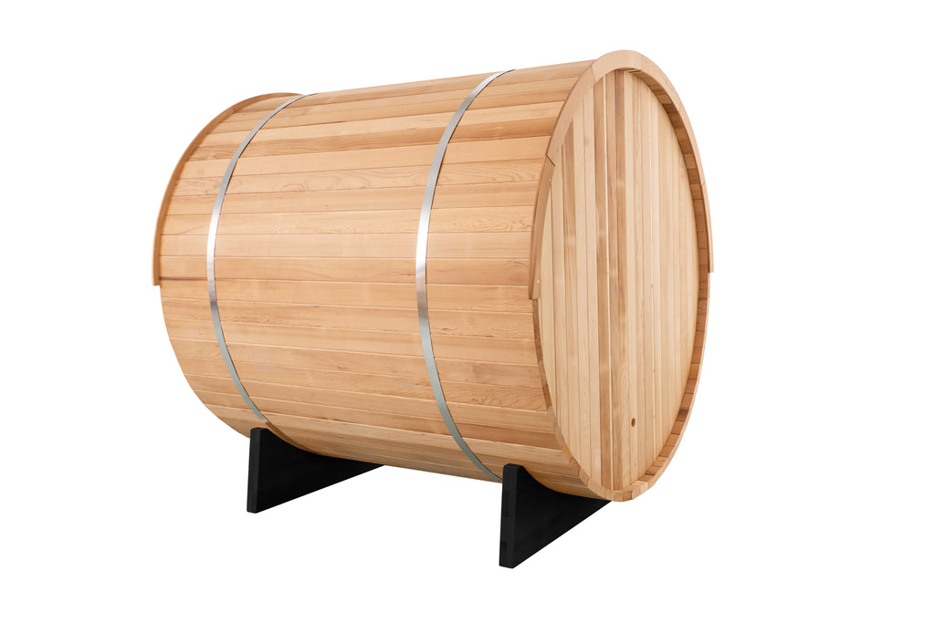Barrel 6-Person Outdoor Sauna by Redwood Outdoors