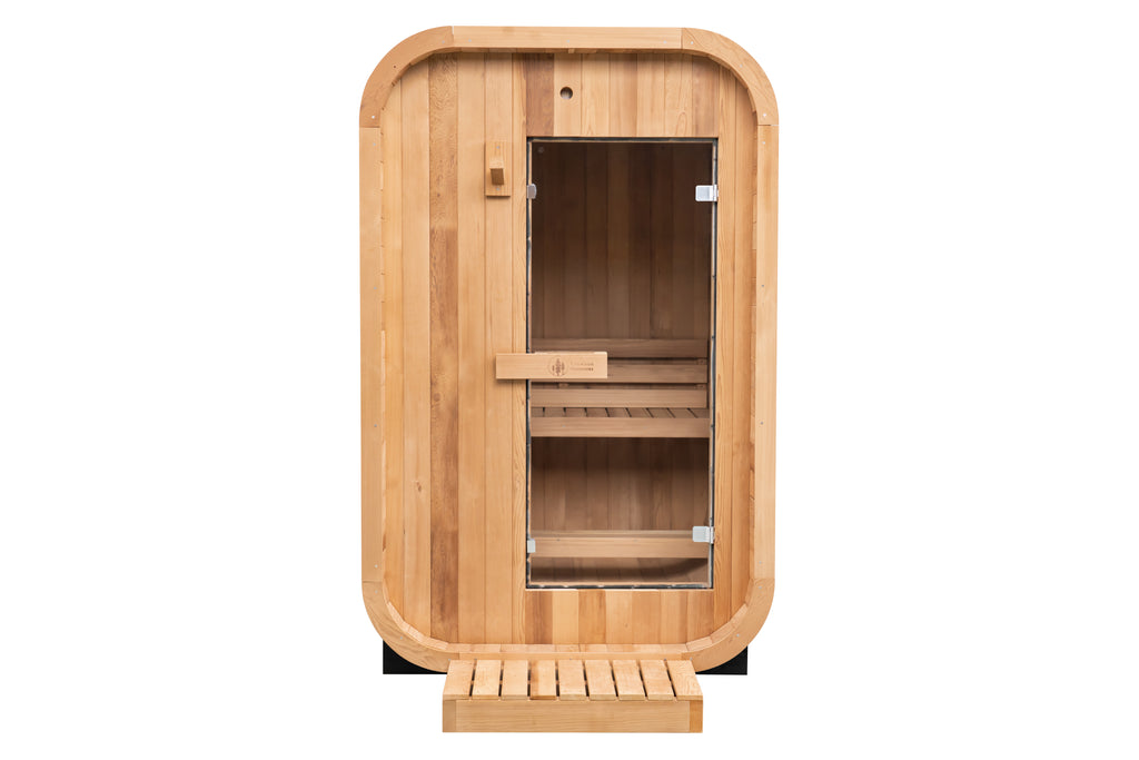 Duo 2-Person Outdoor Sauna by Redwood Outdoors
