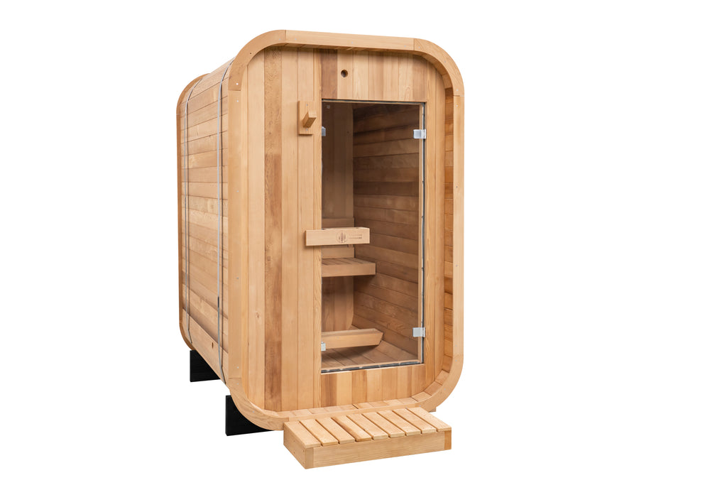 Duo 2-Person Outdoor Sauna by Redwood Outdoors