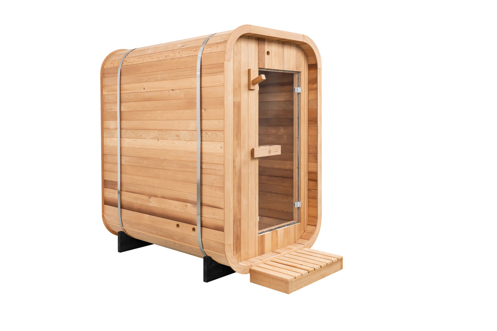 Duo 2-Person Outdoor Sauna by Redwood Outdoors
