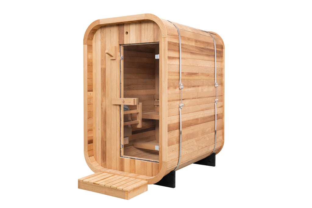 Duo 2-Person Outdoor Sauna by Redwood Outdoors