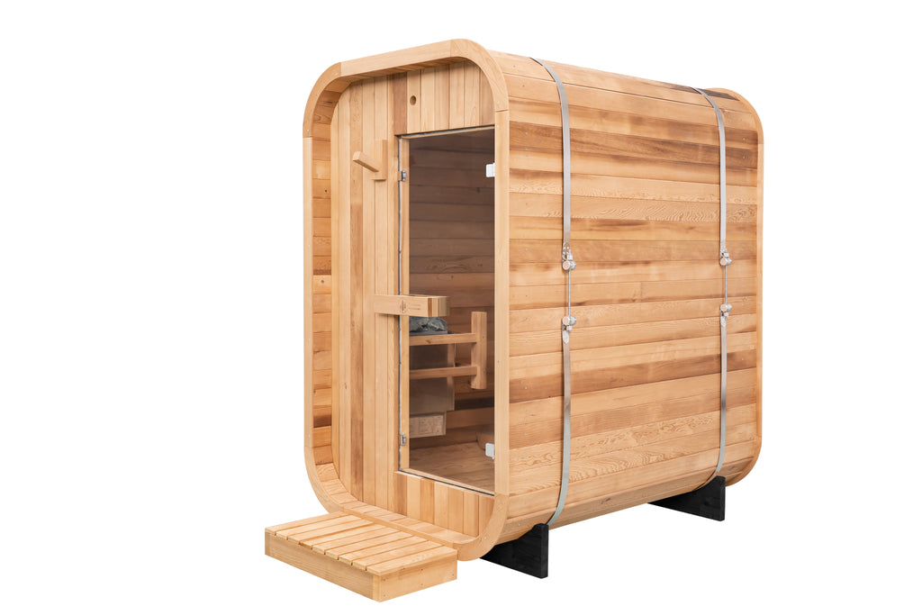 Duo 2-Person Outdoor Sauna by Redwood Outdoors