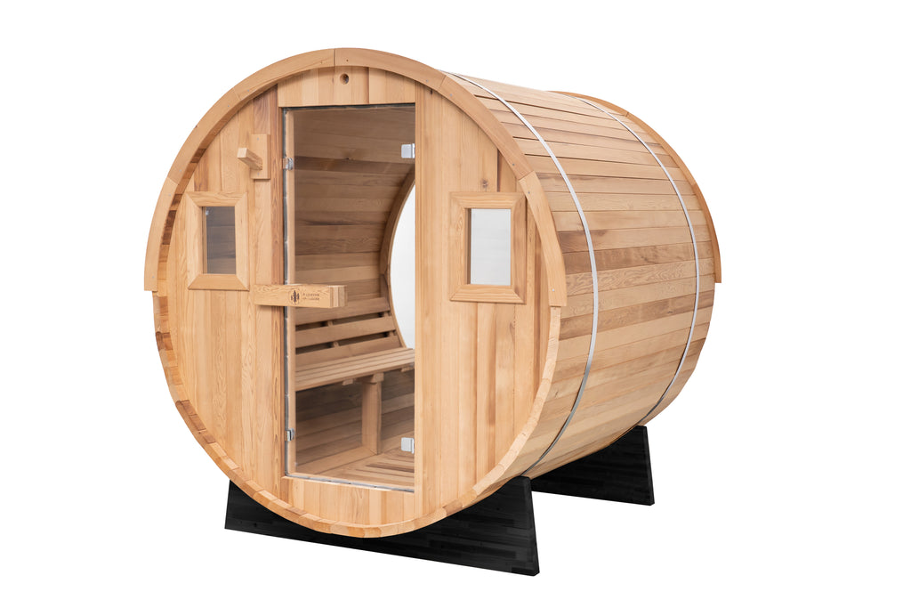 Vista 6-Person Outdoor Sauna by Redwood Outdoors