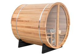 Vista 6-Person Outdoor Sauna by Redwood Outdoors