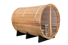 Load image into Gallery viewer, Horizon 6-Person Outdoor Sauna with Porch by Redwood Outdoors