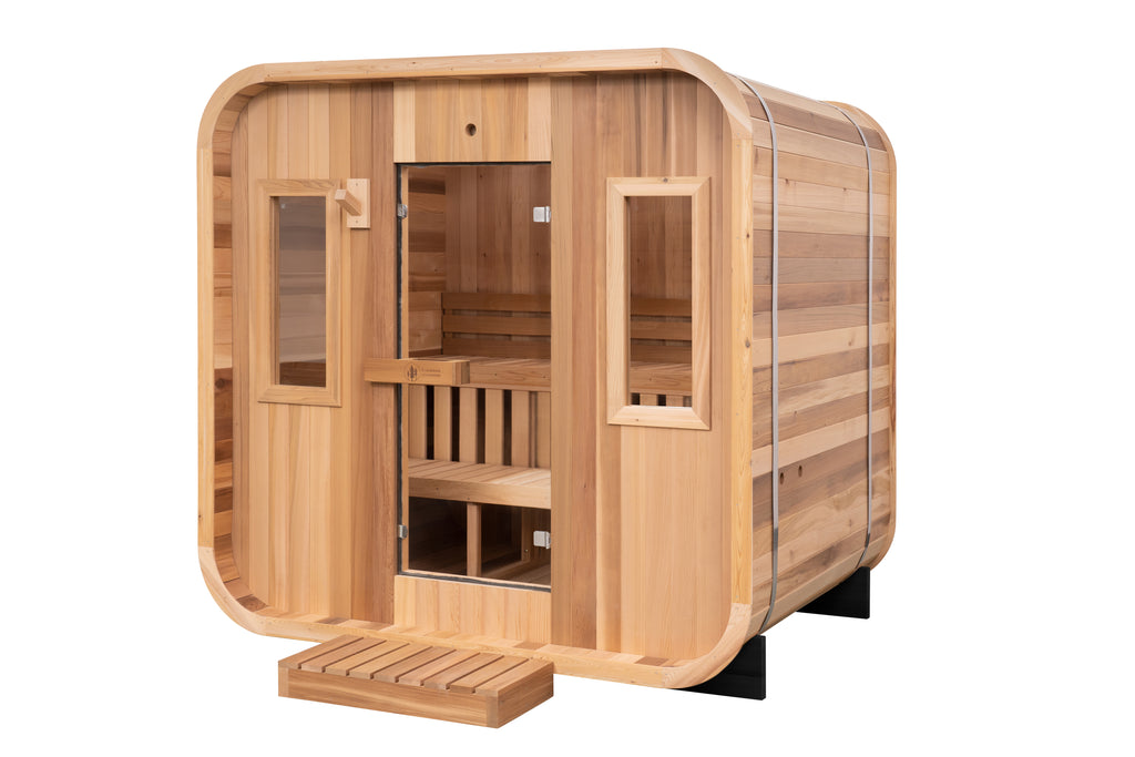 Summit Cedar 6-Person Outdoor Sauna
