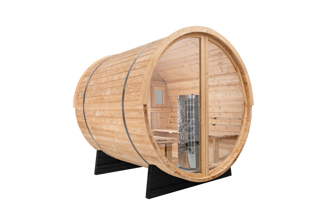 Vista 6-Person Outdoor Sauna by Redwood Outdoors