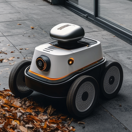 Smart Lawn Mowing Robot