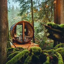 Load image into Gallery viewer, Vista 6-Person Outdoor Sauna by Redwood Outdoors