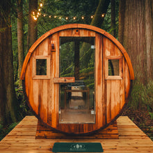 Load image into Gallery viewer, Vista 6-Person Outdoor Sauna by Redwood Outdoors