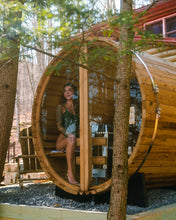 Load image into Gallery viewer, Vista 6-Person Outdoor Sauna by Redwood Outdoors