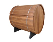 Load image into Gallery viewer, Barrel 6-Person Outdoor Sauna by Redwood Outdoors