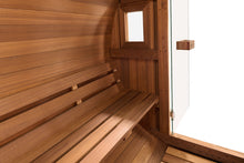 Load image into Gallery viewer, Barrel 6-Person Outdoor Sauna by Redwood Outdoors