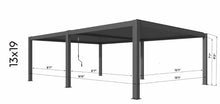 Load image into Gallery viewer, Aluminum Louvered Pergola