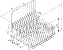 Load image into Gallery viewer, Summit Cedar 6-Person Outdoor Sauna